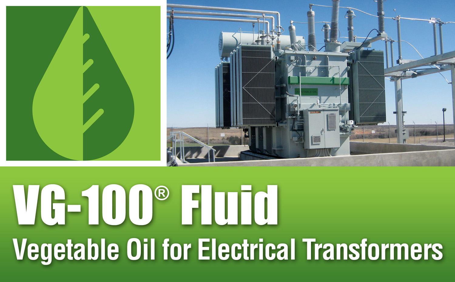 VG-100 Fluid – Vegetable Oil for Electrical Transformers